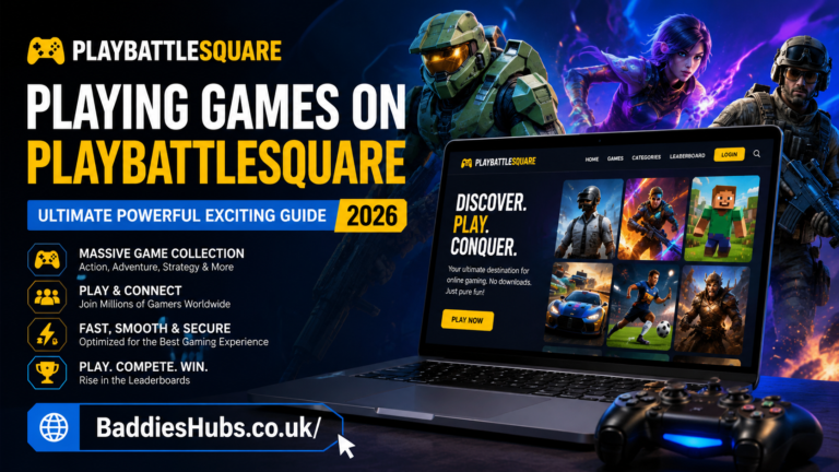 Playing Games on Blog PlayBattleSquare